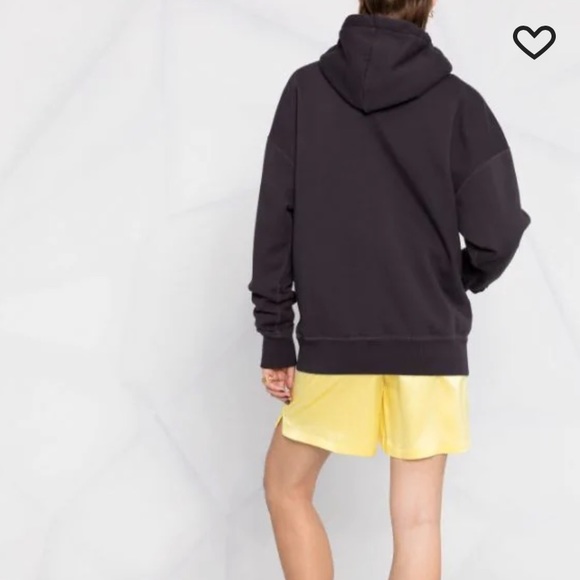 Isabel Marant Étoile logo-patch long-sleeve hoodie, SIZE 36 SIZE SMALL. 0254 - Picture 3 of 11